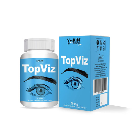 TopViz supplement bottle and packaging on a white background