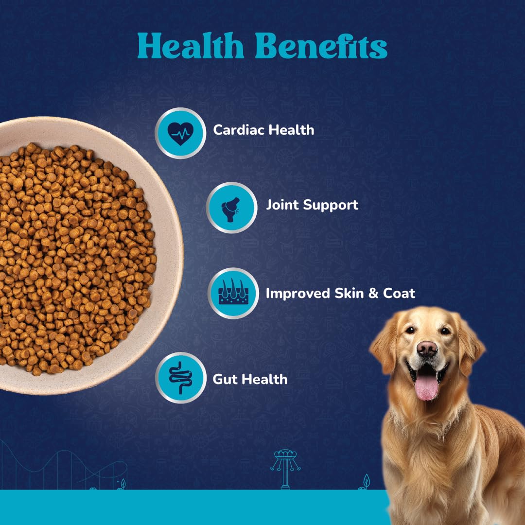 Carniwel Superfoods Adult Dry Dog Food 1 kg | 100% Vegetarian | Fresh & Natural Ingredients | Highly Palatable | GMO Free | Premium Nutrition for Large Dogs