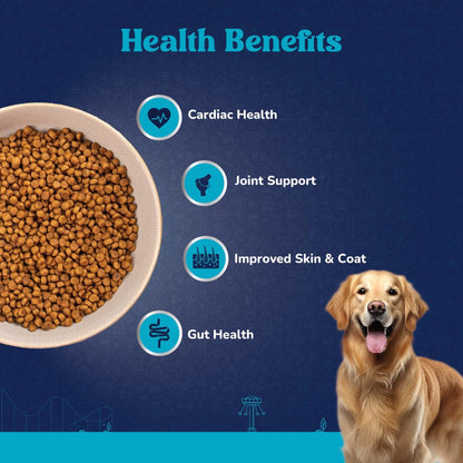 Carniwel Superfoods Adult Dry Dog Food 1 kg | 100% Vegetarian | Fresh & Natural Ingredients | Highly Palatable | GMO Free | Premium Nutrition for Large Dogs