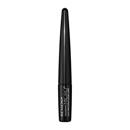 REVLON ColorStay Micro Easy Precision Liquid Eyeliner, Waterproof, Smudgeproof, Longwearing with Felt Tip Applicator, 301 Blackout, 1.7 ml
