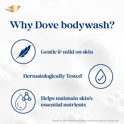 Dove Nourishing Bodywash with Triple Hydration Serum, 825ml