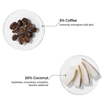 Brillare Coffee & Coconut Body Lotion for Energized & Moisturised Skin