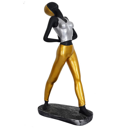Yoga Lady Home & Office Decor showpiece (y3000)