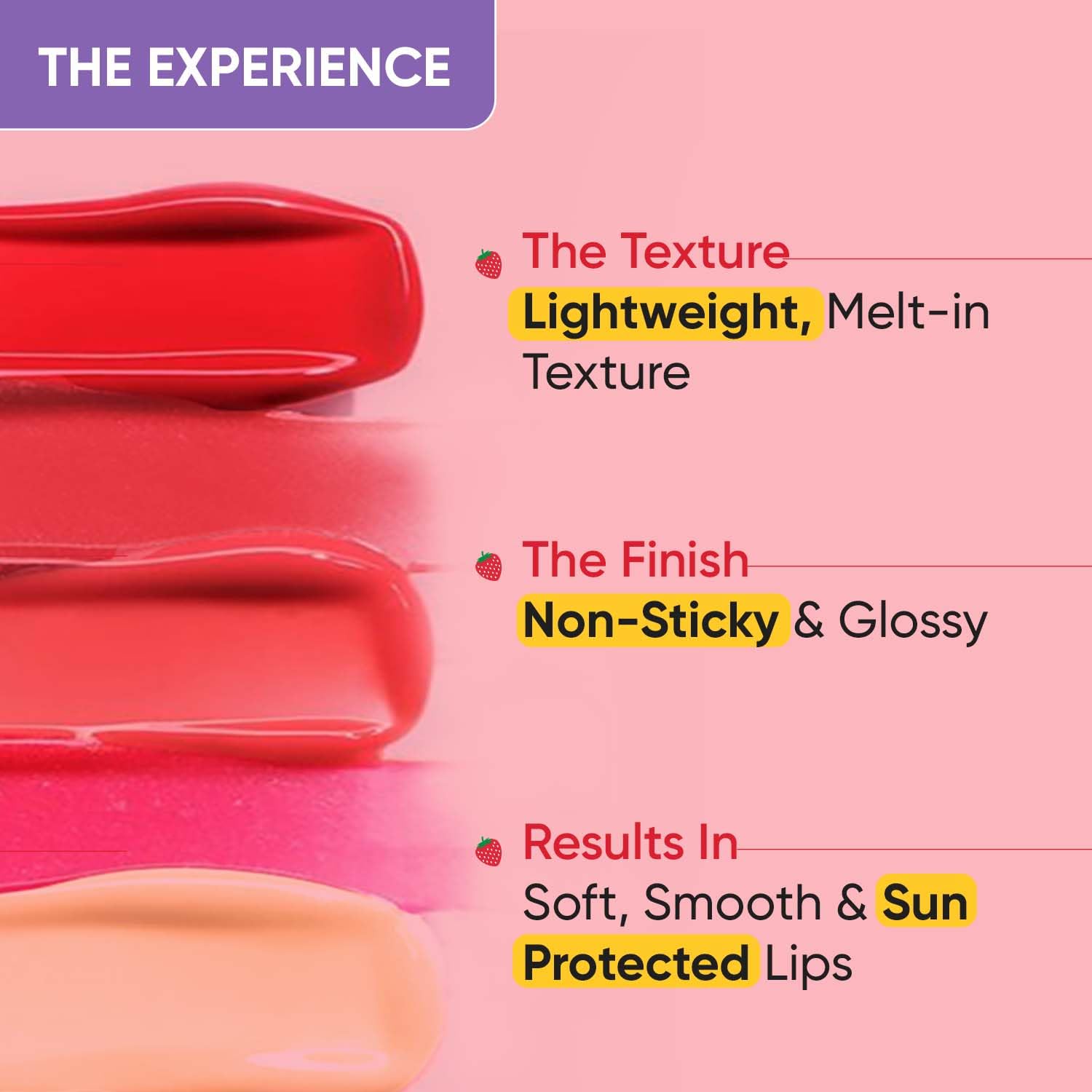 Zephivo Dot & Key Strawberry Lip Balm (12gm) for Moisturization | Soft and Naturally Pink Lips |Tinted Lip Balm with SPF 30 & Vitamin C + E | Lipbalm for Dry & Dark Lips | Lip Balm for Women
