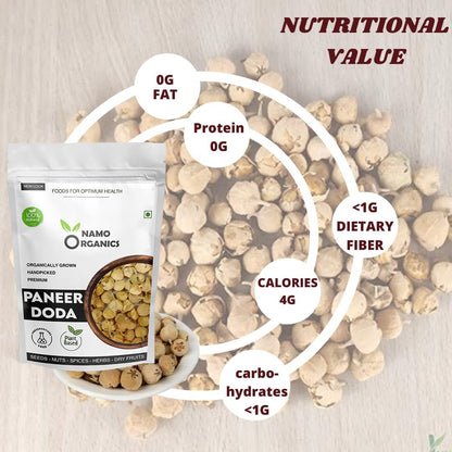 Namo Organics - Paneer Dodi Phool - Paneer Doda for Diabetes - 800 Gm,Powder