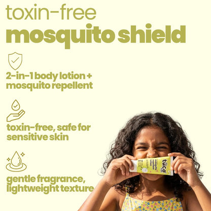 Tuco® Kids Don't Bug Me Mosquito Repellent Lotion | Chamomile, Aloe Vera and Calendula | Safe for Kids & Baby | Protects from Dengue, Malaria, Chikunguniya | DEET Free | 100% Natural with 8 hr. Protection | Age 0-10 Years | 50ml