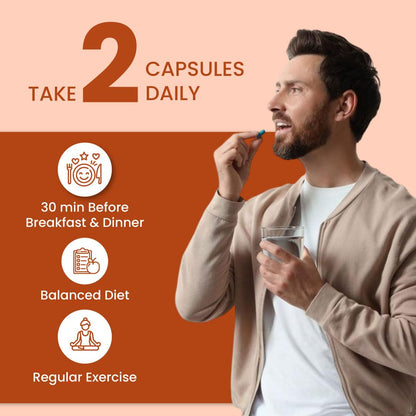 ZEROHARM Nano Ashwagandha Root Capsules with 10% Withanolides | Pure Root Extract | Supports Stress Relief, Deep Sleep & Natural Focus, Strength, Clarity | Adaptogenic for Men & Women | 60 Capsules