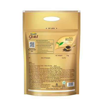 Tata Tea Gold , Premium Assam Teas With Gently Rolled Aromatic Long Loose Leaves, Rich & Aromatic Chai, Black Tea