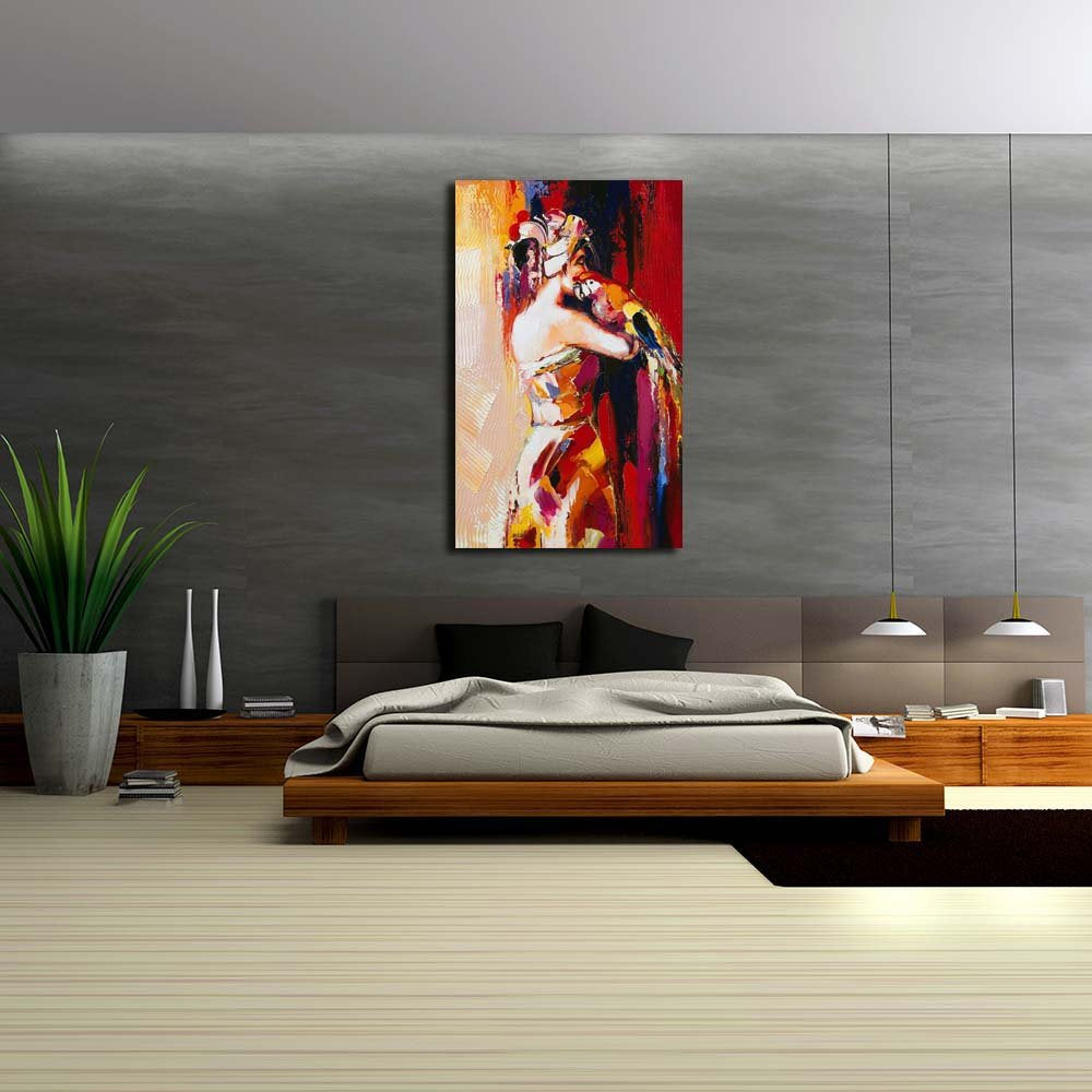 Engineered Wood Birds Wall Painting, Multicolour, Printed, 12inch x 19.4inch