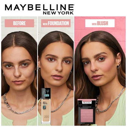 Maybelline New York New Fit Me Mono Blush, 16 hours Easy to Use Long-lasting Cheek Blush. Maybelline Pigmented Creamy Powder Blush Formula, Natural and True to Tone Blush - 40 Proud|4.5 grams