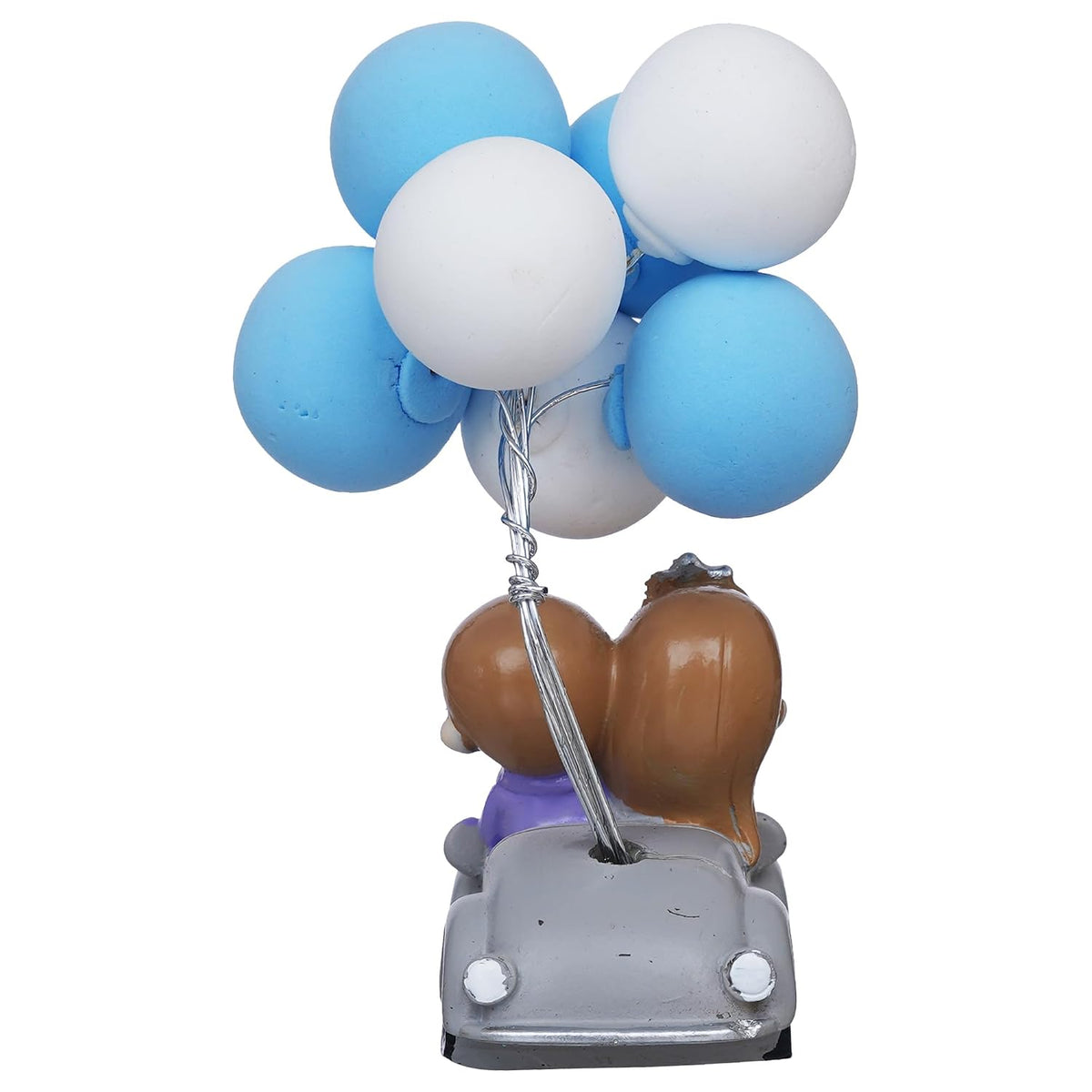 Valentine Gift for Girlfriend Boyfriend Romantic Couple Statue with Balloon on a Car Decorative Showpiece | Valentine Gift for Husband Wife Her Him | Valentines Day Decoration Items