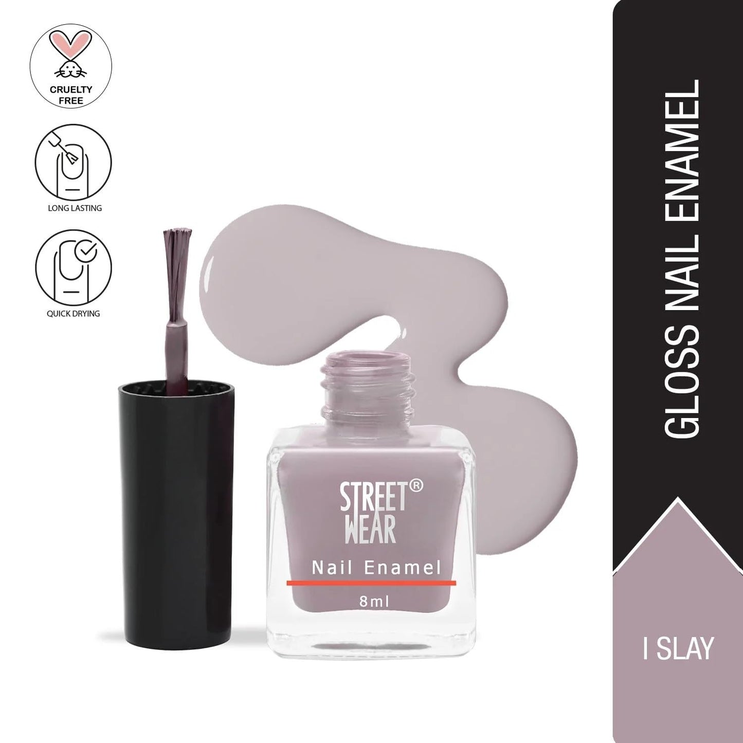 Street Wear Nail Enamel - I Slay 8ml