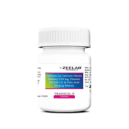 Zeelab medication bottle on a white background