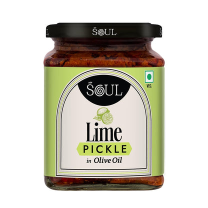 ADF Soul lime pickle | Bursting with spice and tang, crafted in 100% Olive Oil | 275g