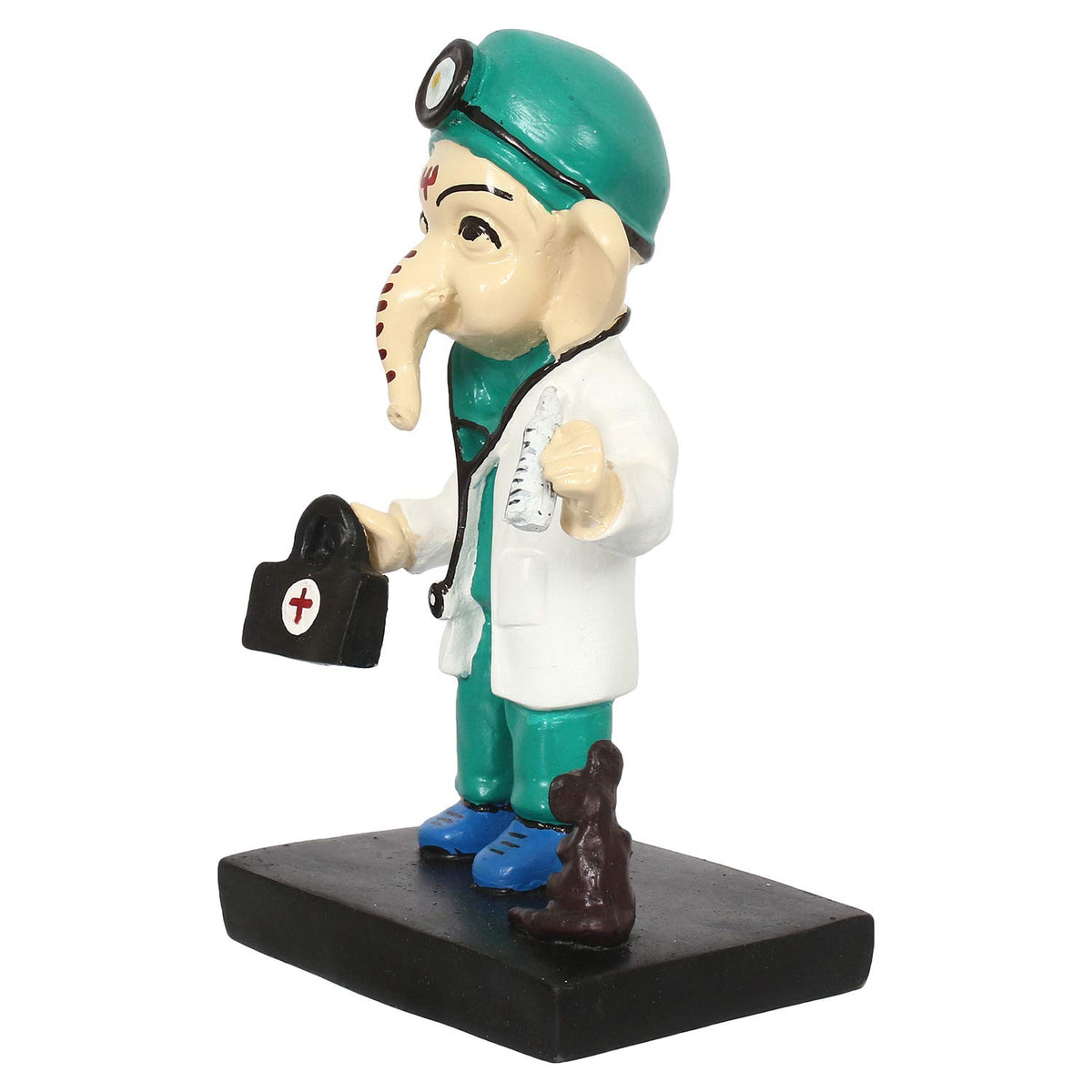 Decorative Lord Ganesha Idol in Doctor Avatar