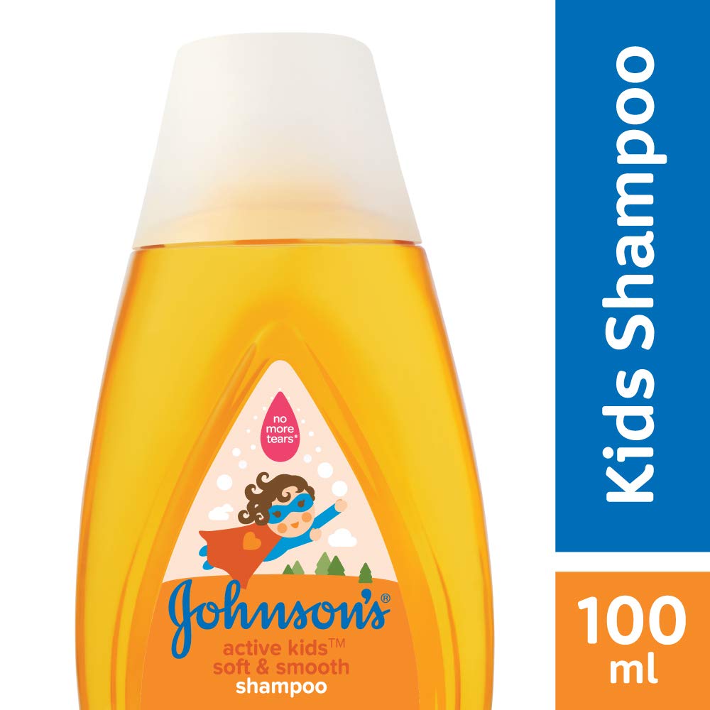 Johnson's Baby Active Kids Soft and Smooth Shampoo, 100ml