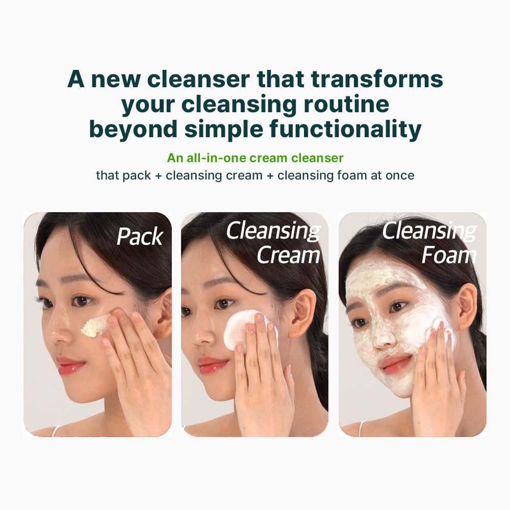 Ariul Apple Cider Whipping Cream Cleanser (100ml) Korean Deep Pore Face Cleanser with AHA BHA & Niacinamide, Gentle Exfoliating, Clears Clogged Pores, Balances Skin pH, Hydrating Whipped Foam Makeup Remover Cleanser