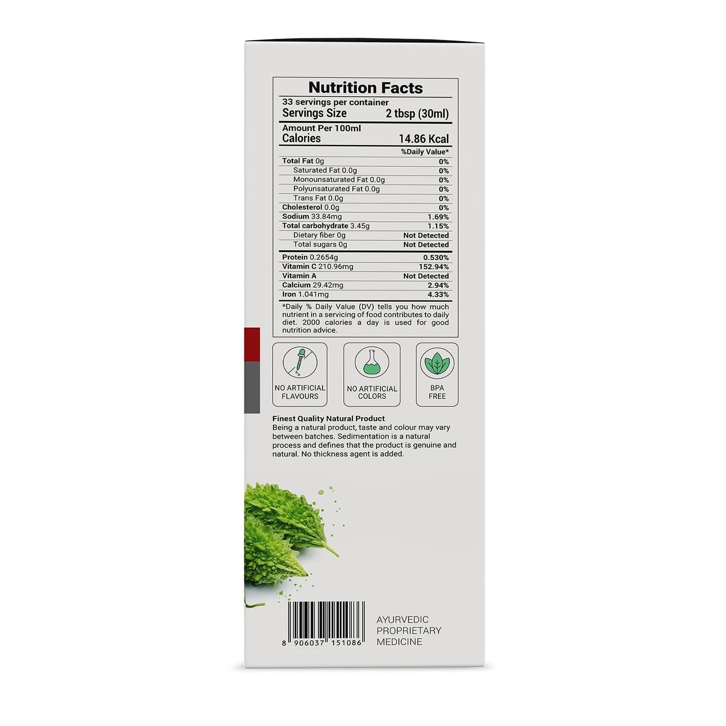 Krishna's Diabic Care Juice - 1000 ml | Blend of 11 herbs Methi, Amla, Karela, Jamun, Kutki, Guduchi & 5 other herbs to manage sugar levels | Made in India
