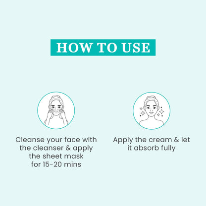 O3+ Oil Control Acnesis 3-Step Cellulose Sheet Mask