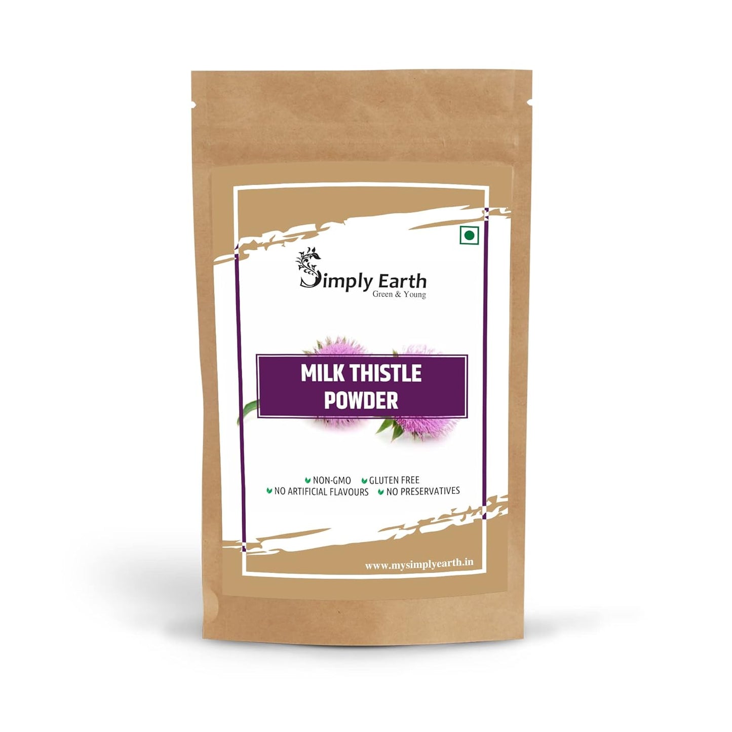Simply Earth Pure & Natural Milk Thistle Seeds Powder(200GM) for Boosting Liver Health and Lowering Cholesterol | Wellness Drink - in Different Packs