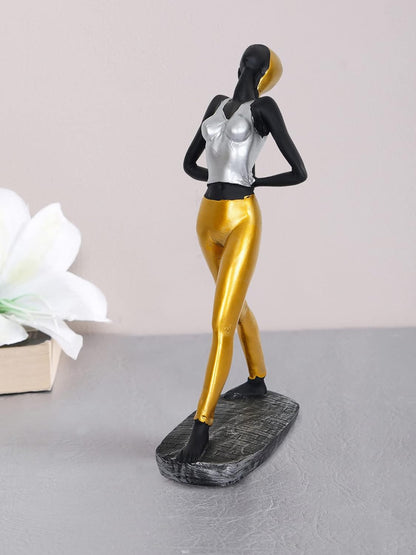 Yoga Lady Home & Office Decor showpiece (y3000)