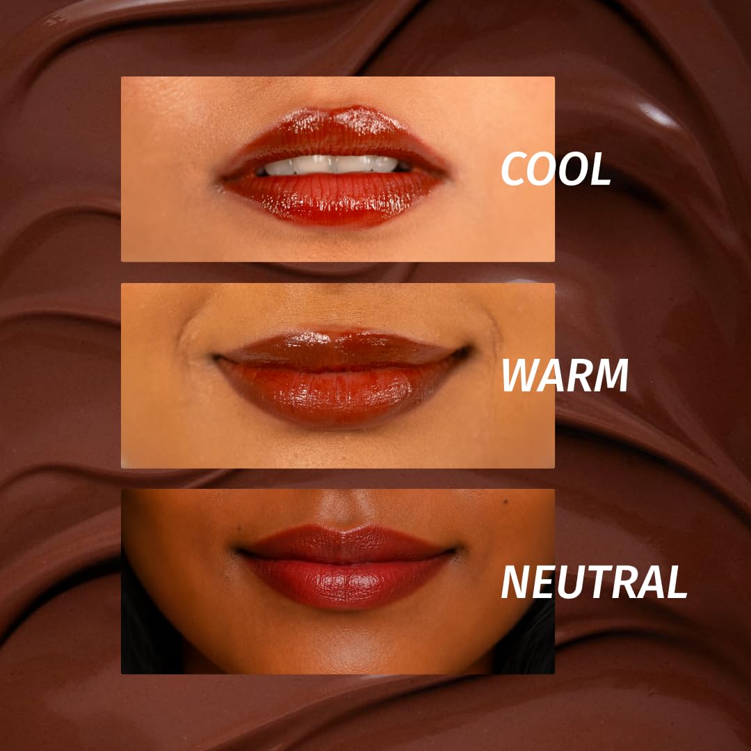 Vilvah Cream Bun Lip Balm | Hydrating & Nourishing Lip Balm for Dry, Chapped Lips | Soft Brown Tint with Mowrah Butter, Maple Syrup & Olive Squalane | Heals, Moisturizes & Evens Lip Pigmentation | 10 g