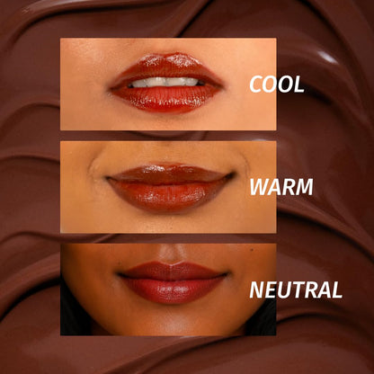 Vilvah Cream Bun Lip Balm | Hydrating & Nourishing Lip Balm for Dry, Chapped Lips | Soft Brown Tint with Mowrah Butter, Maple Syrup & Olive Squalane | Heals, Moisturizes & Evens Lip Pigmentation | 10 g