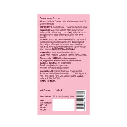 BELLAVITA Cherry Lust | Long Lasting EDP | 100ml | Perfume for Man | Perfume for Woman | Smells Like a Snack | Cherry, Strawberry, Vanilla & Marshmallow | Premium Unisex Gourmand Fragrance