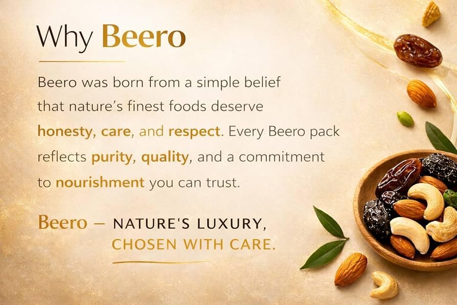 Beero Medjoul Dates | Khajoor | Medjouls Khajur Prmeium Dates | Jumbo size High Fibre Rich Dry fruits | Fresh and delicious