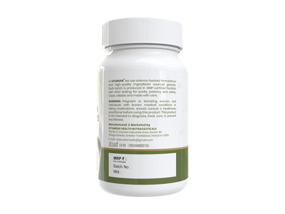 Vitaruhe® Magnesium L-Threonate | Advanced Magnesium for Brain Support, Focus & Memory | High Absorption Formula | 90 Veg Capsules