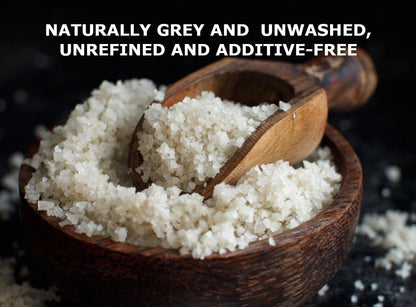 Namo Organic French Celtic Sea Salt - 1 kg - Premium | Full of Mineral | 100% Natural, Organic Hand Harvested Sea Salt