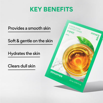 Innisfree Kombucha Energy Mask 22ml