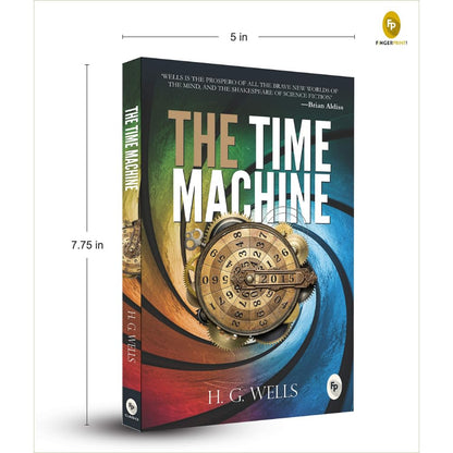 The Time Machine by H. G. Wells | Premium Classic Edition | A Sci-Fi Masterpiece on Time Travel & the Future World | Time Travel Fiction Classic | Futuristic Fantasy Book | Victorian Literature | Original Premium Paperback Edition Paperback