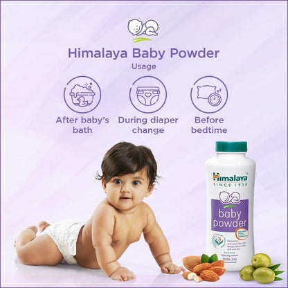 Himalaya Baby Powder 400g | Refreshes and keeps baby's skin smooth and dry