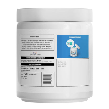 Wellcore - Pure Micronised Creatine Monohydrate,Tropical Tango (122g, 33 Servings), Rapid Absorption, Enhanced Muscle Strength & Power, Fast Recovery,Increased Muscle Mass