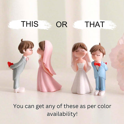 ascension Romantic Love Proposal Couple Gift for Girlfriend Boyfriend Husband Wife Miniature Statue Figurine for Valentines Day Gift Proposal Day Lovely Couple Gift for Your Love Valentine Gifts