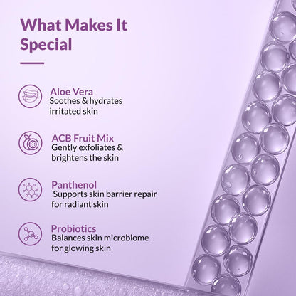 Fixderma Dewrav Brightening & Oil-Free Face Moisturizer with Panthenol & ACB Fruit Mix | 24-Hour Hydration | Dermatologist Recommended for Women & Men - 50g