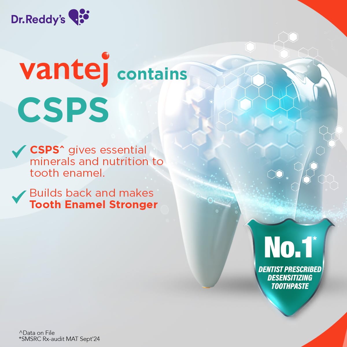 Vantej : Sensitivity Protection Toothpaste| 100 Grams| Gives Long Lasting Sensitivity Protection And Tooth Sensitivity Healing| Dentist Recommended| Desensitizing Toothpaste| Braille Enabled Pack