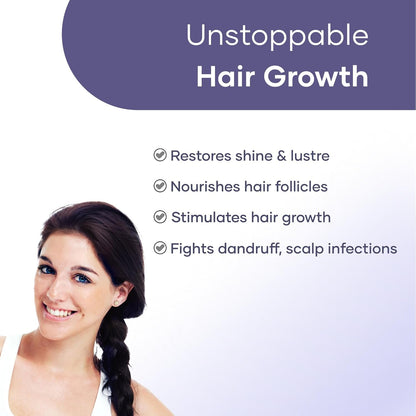 Saturn by GHC Hair Growth Oil For Hair Fall, Stronger, Thicker Hair With Onion Oil & Bhringraj Oil, Paraben Free, SLS & Sulphate Free, 200 ml