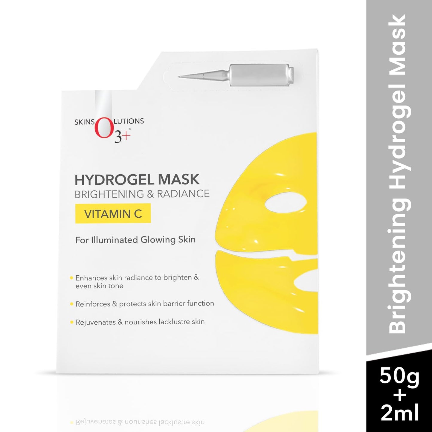 O3+ Vitamin C Hydrogel Facial Mask for Radiant & Glowing Skin
