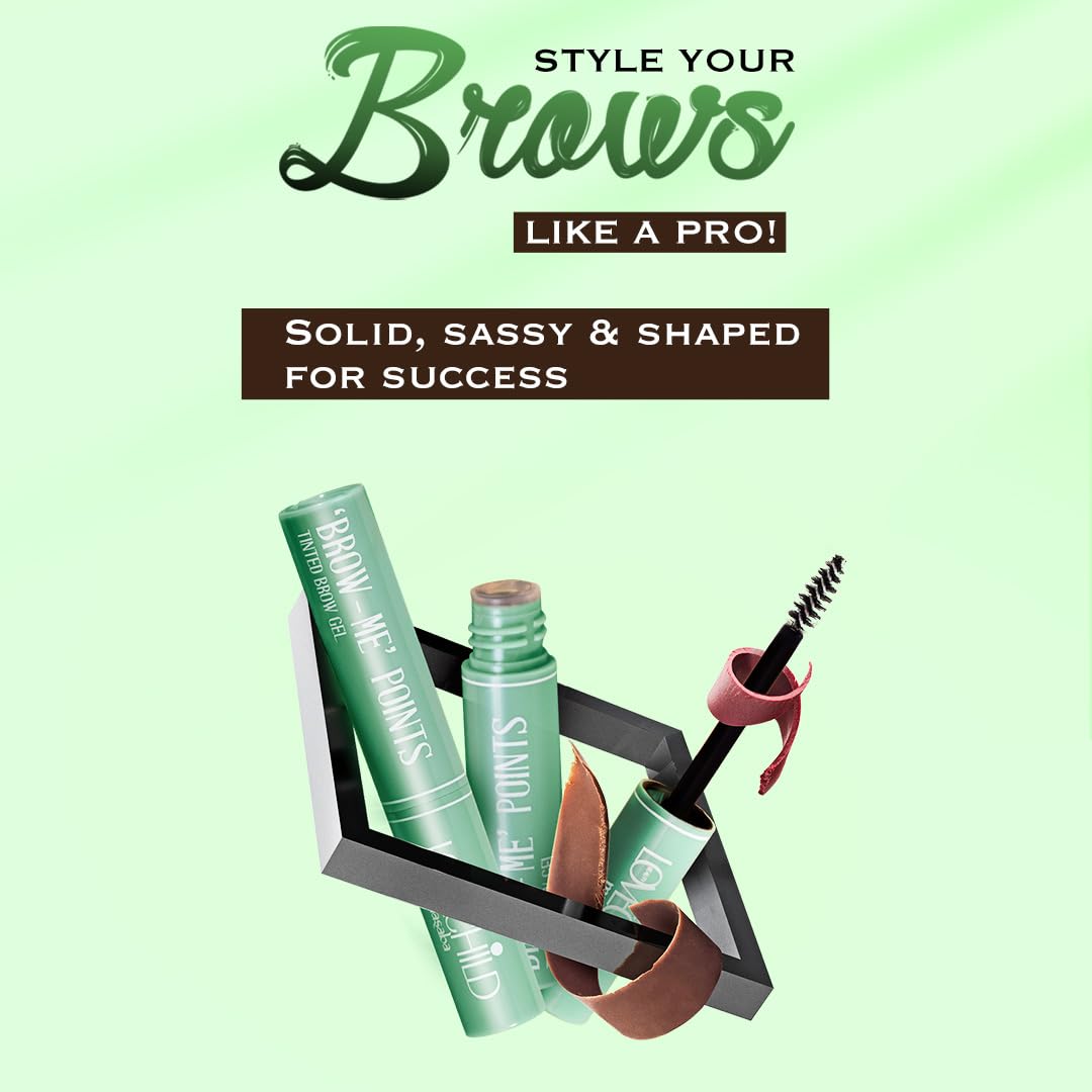 Lovechild Masaba Brow-Me Points Tinted Brow Gel - Brown Brew, 5ml