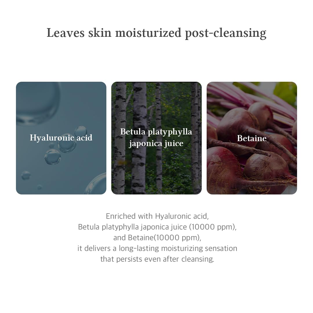 Product ingredients with text on a white background