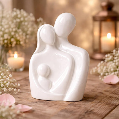 CraftVatika Family Showpiece Home Decor Items for Living Room, Bed Room, Decoration for Center Table, Wall Shelf, Desk Decor for Home Office, Housewarming Gifts, Baby Shower Gifts