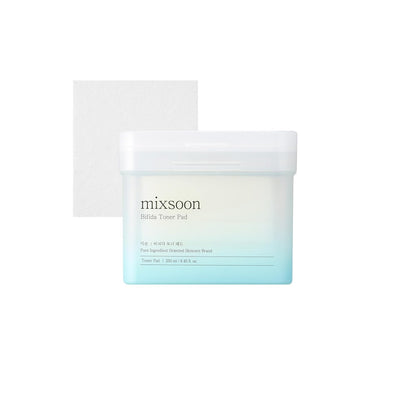 Mixsoon Bifida Toner Pad (250ml) Hydrating & Skin Barrier Repair Toner Pads with Bifida Ferment, Hyaluronic Acid, Deep Moisture, Anti-Irritation & Texture-Smoothing Daily Essence Pads for All Skin Types, Korean Skincare