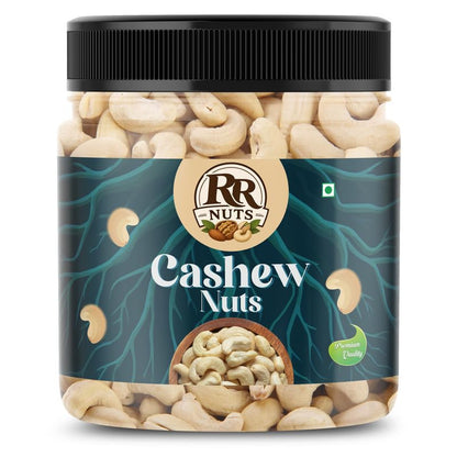 RR NUTS Whole Cashews | Dry Fruits, Kaju, Healthy Snacks | Unsalted Cashew Nuts | Crunchy, Nutritious & Delicious Nuts | Rich in Protein, Magnesium & Phosphorus