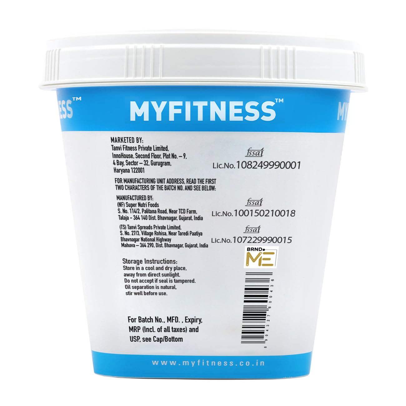 MYFITNESS Peanut Butter Chocolate Spread Smooth| 22g Protein & 6g Fiber | Healthier Nut Butter Spread for Breakfast, Snacks & Bread Treats | Cholesterol Free | Zero Trans Fat | Pure Roasted Nuts