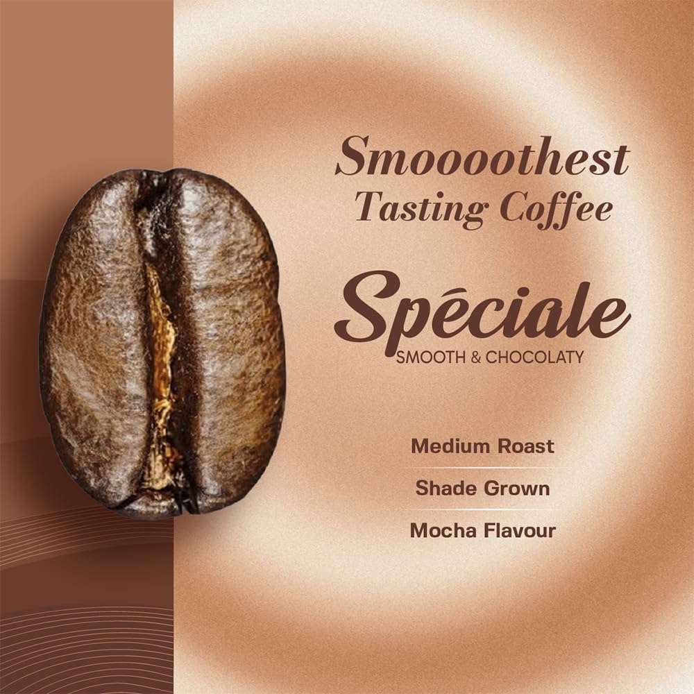 Continental Speciale | Mocha Flavoured Coffee | 50 gm Jar | Makes 25 Cups | Instant flavored Coffee Powder for both Hot & Cold Coffee | Medium Roast