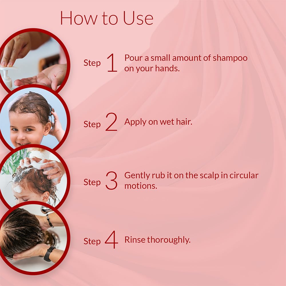 BabyOrgano Baby Shampoo for Kids 0+ years | Hair Growth & Nourishment | Methi Amla Shikakai Aloe Vera & Tomato | Tear Free | Sulphate Paraben & Soap Free | FDCA Approved | 200ml (Pack of 1)