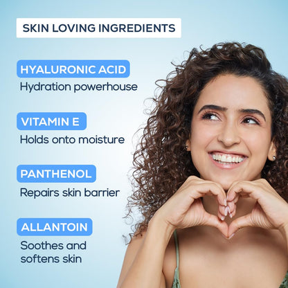 Joy Hydra Refresh Ultra Light Gel, Oil Free Moisturizer with Hyaluronic Acid & Vitamin E 250ml - Non Sticky & Lightweight Face Cream for Oily Skin for 48hr Moisturization