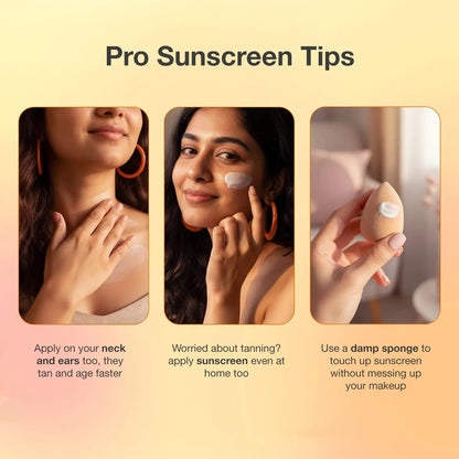 Good Vibes Vitamin C SPF 50 PA++++ Sunscreen | Brightening & Hydrating | 3% Niacinamide + Hyaluronic Acid | No White Cast, Lightweight & Non-Sticky | Daily Glow Sun Protection For All Skin Types – 50 gm